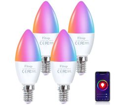 Alexa Smart E14 Glühbirnen 4 Stück für nur 20,71€ (statt 36,99€)
