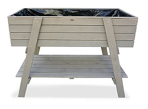 HABAU Hochbeet Alina (115 x 45 x 89,5 cm, grau) für 79,99€ (statt 159€)