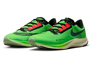 Nike Laufschuh Air Zoom Rival Fly III (grün/hellrot) für 71,99€ (statt 89€)