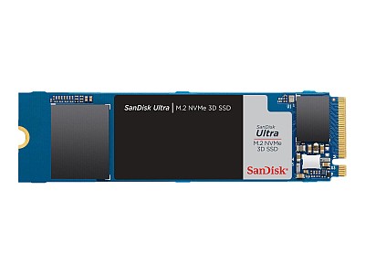 SANDISK Ultra M.2 NVMe 3D – interne SSD Festplatte mit 1 TB Speicher (PCI Express) für 62,99€ (statt 70€)
