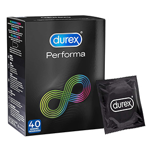 40er-Pack Durex Performa Kondome für nur 20,31€ (statt 26€) – Prime Spar-Abo