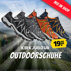 Nur heute: KIRKJUBØUR Makalu Unisex Outdoor Schuhe (39-47) für nur 19,99€ (statt 27€)