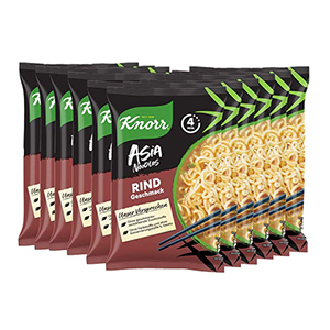11 x 68 g Knorr ASIA Noodles Express Rind für nur 4,20€ im Prime Spar-Abo