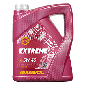 5 Liter MANNOL Motorenöl Extreme 5W-40 API SN/CF für nur 23,54€ inkl. Prime-Versand