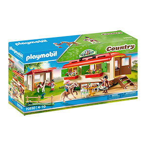 PLAYMOBIL 70510 Ponycamp-Übernachtungswagen ab nur 22,99€ bei Saturn