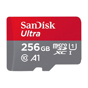 Sandisk Ultra 256GB microSDXC Speicherkarte (Class 10, 120 MB/s, A1, UHS-I) für nur 24,95€ (statt 31€)