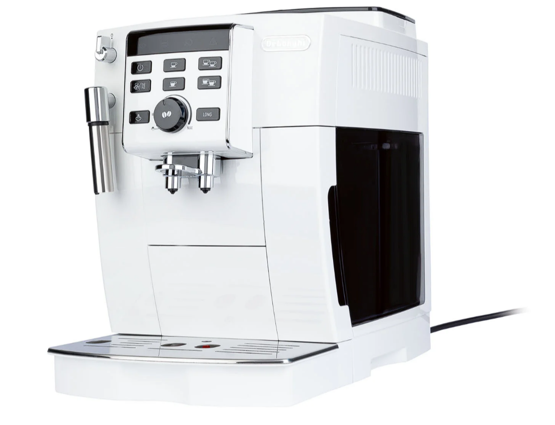 Delonghi Kaffeevollautomat »ECAM13.123.W«, super kompakt, weiß für nur 203,95€ inkl. Versand