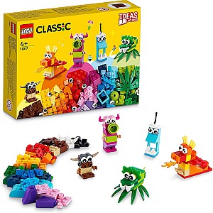 Lego Classic Konstruktionsspielsteine „Kreative Monster“ (11017) für 6,99€ (statt 10,94€) – Prime