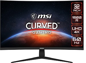 MSI Optix G321CUVDE Gaming-Monitor (32 Zoll, UltraHD/4K, VA, RGB, HDR) für 349€ (statt 457€)
