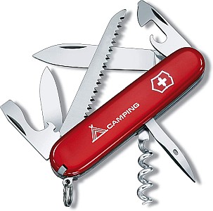 Victorinox Taschenmesser “Camping” (rot, 13 Funktionen) für 22,45€ (statt 30€) – Prime