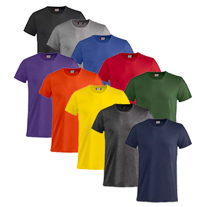 Top! 10er-Pack Clique Shirt Basic T-Shirts (viele versch. Farben) für 35,99€ (statt 41€)