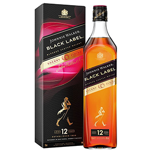 Johnnie Walker Black Label Sherry Finish Blended Scotch Whisky (40% vol, 700ml) ab nur 20,69€ (statt 27€) – Prime SparAbo