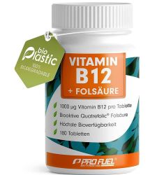 VITAMIN B12 Tabletten 360 Tage Vorrat im Spar-Abo für nur 8,03€ (statt 8,45€)