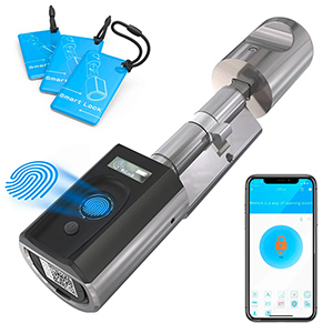 Muttertagsaktion bei WELOCK: Smart Lock Touch41 Türschloss mit Fingerabdruck-Sensor für 136€