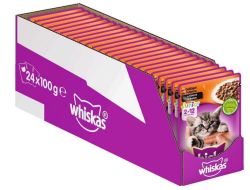 Whiskas Junior Katzennassfutter 24x100g Pack im Spar Abo für nur 9,72€ (statt 13€)