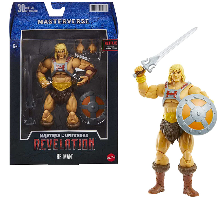 Masters of the Universe GYV09 – Masterverse / Revelation He-Man (Classic) für nur 14,99€ bei Prime inkl. Versand