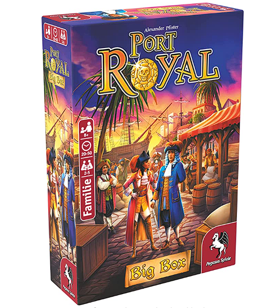 Pegasus Spiele 18148G – Port Royal Big Box für nur 17,60€ bei Prime inkl. Versand