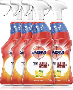4er Pack Sagrotan Allzweck-Reiniger Spritzige Zitrone – 2in1 Desinfektionsreiniger 10,04€ (statt 11,16€) – Prime SparAbo