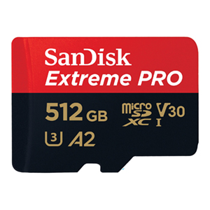 SanDisk Extreme PRO 512 GB microSDXC Speicherkarte für nur 71,98€ (statt 100€)