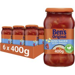 Ben’s Original Süß-Sauer Sauce mit extra Ananas 6 x 400g für 7,97€ (statt 13,74€) im Spar-Abo