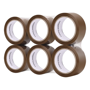 6 Rollen Amazon Basics Paketband (48 mm x 66 m) für nur 8,74€ (statt 13,19€)