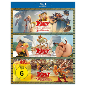 Asterix & Obelix – Die neuen Abenteuer (3er-Blu-ray-Box) für 16,97€ (statt 22€)