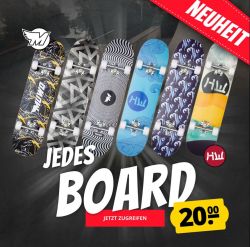 Skateboard für nur 23,95€ inkl. Versand