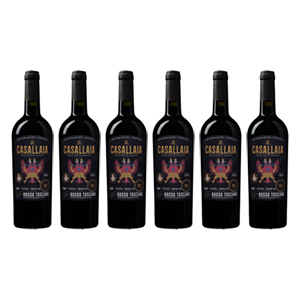 6 Flaschen Casallaia Toscana Rosso Rotwein (Italien, 2019) für nur 32,94€ (statt 57€)