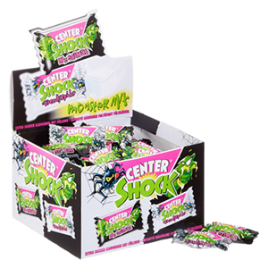 100er-Box Center Shock Monster Mix ab nur 3,33€ inkl. Prime-Versand (statt 8,52€)