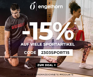 Letzter Tag: 15 % Rabatt auf über 5.100 ausgewählte Sportartikel bei Engelhorn