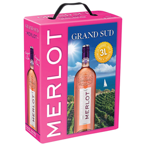 3 L Grand Sud Merlot Roséwein Bag in Box für nur 8,99€ (statt 11,99€) – Prime Spar-Abo