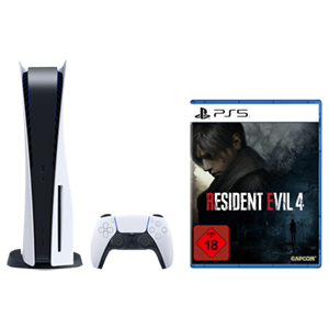 Top! SONY PlayStation 5 + Resident Evil 4 Remake für 555€
