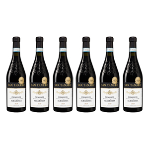 6 Flaschen San Tanaro Albarossa Rotwein (Italien, 2020) für nur 32,94€ (statt 48€)