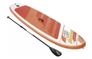 Bestway STAND-UP Allround Sup AQUA JOURNEY (orange/ weiß, inkl. Zubehör) für nur 119€ inkl. Versand