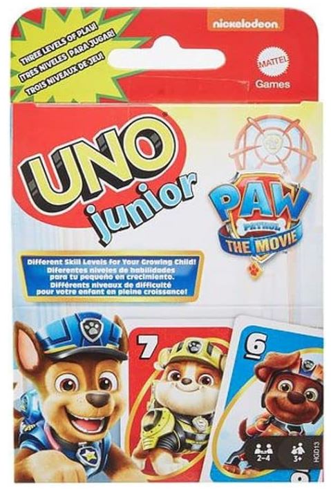 UNO Junior PAW Patrol Kartenspiel für nur 7,99€ (statt 13€)