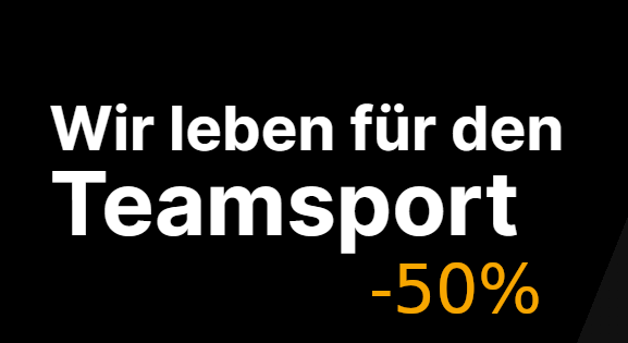 Teamsport Sale auf Geomix – mindestens 50% und keine VSK