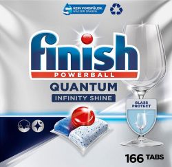 Finish Quantum Infinity Shine Spülmaschinentabs 166 Tabs für nur 22,09€ (statt 33,99)