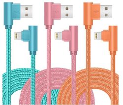 3er Pack Golicc 2m iPhone Ladekabel für nur 3,99€ (statt 7,99€)