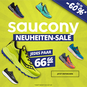 Verschiedene Saucony Laufschuhe für nur 61,66€ bei SportSpar