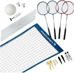 SPORTCRAFT Badminton und Volleyball Kombi Set für nur 26,94€ (statt 35,95€)