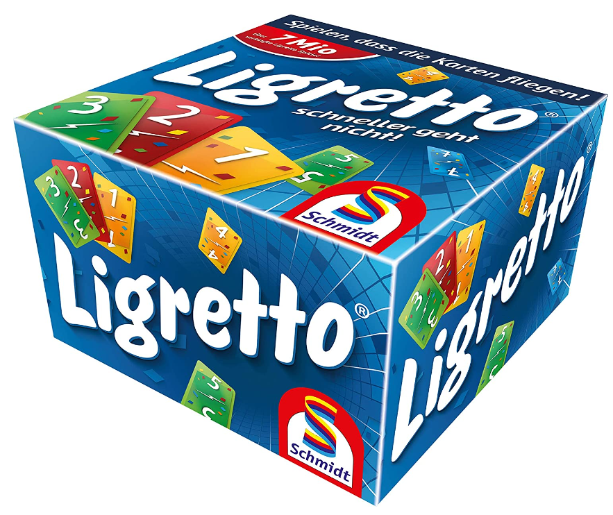 Schmidt Spiele 1101 Ligretto, blau, Kartenspiel für nur 5,86€ bei Prime inkl. Versand