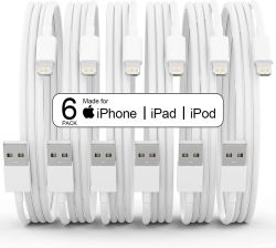 ZNBTCY 6er Pack iPhone Ladekabel für 8,99€ (statt 11€)