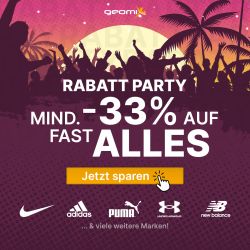 Geht immer noch! -33% auf fast Alles bei Geomix!