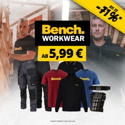 Bench Workwear Sale mit bis zu 71% Rabatt bei SportSpar.de