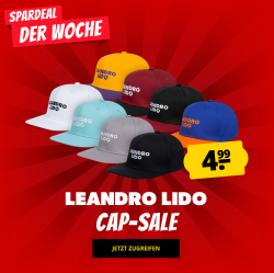 Leandro Lido Caps für nur 4,99€ als Spardeal der Woche