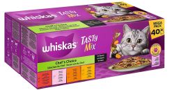 Whiskas 1+ Katzennassfutter Tasty Mix 85g 40er Pack im Spar Abo für nur 11,15€ (statt 13,95€)