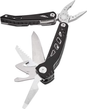 Amazon Basics 11-in-1-Multitool aus Edelstahl für 8,65€