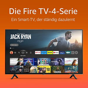Amazon Fire TV-4-Serie Smart-TV mit 43 Zoll und 4K UHD Auflösung 349,99€