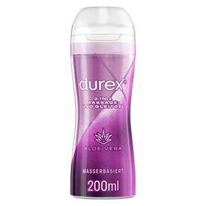 Durex 2-in-1 Massage-/Gleitgel mit Aloe Vera für nur 6,77€ inkl. Prime-Prime