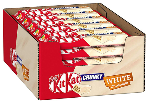 24er Display KITKAT CHUNKY White Schokoriegel für 13,05€ (statt 15€) – Prime